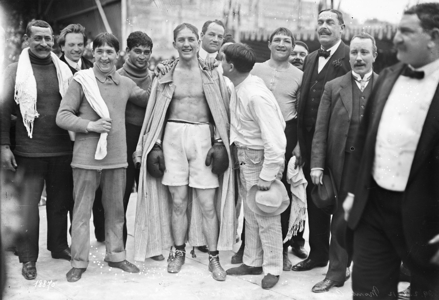 Georges Carpentier French boxer actor and World War I pilot - Monte-Carlo 1912